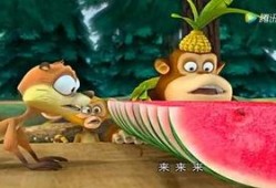 动物吃瓜吵架搞笑视频大全